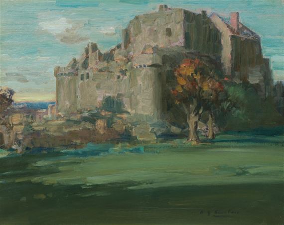 Craigmillar Castle by Alexander Garden Sinclair
