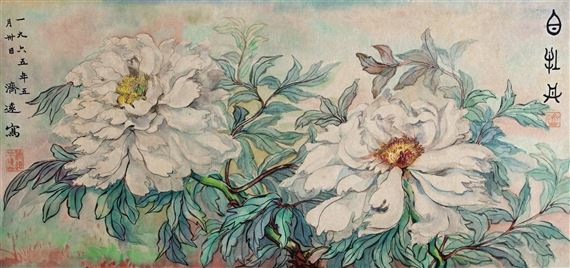 White Peony by Wang Jiyuan, 1965