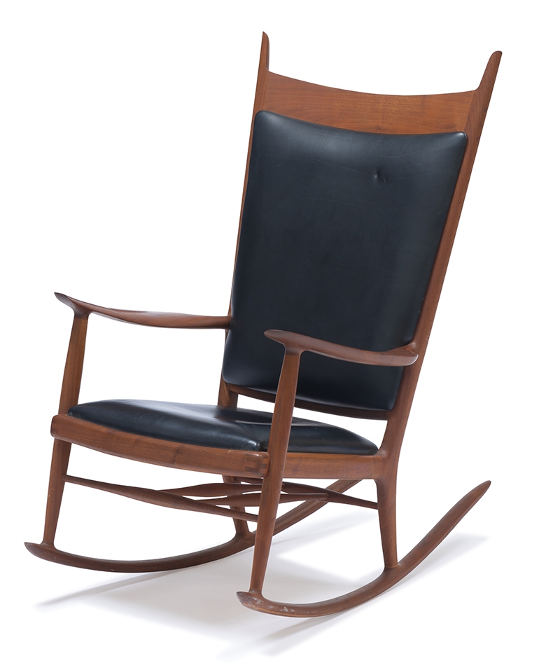 Sam Maloof Rocking Chair (1970) MutualArt