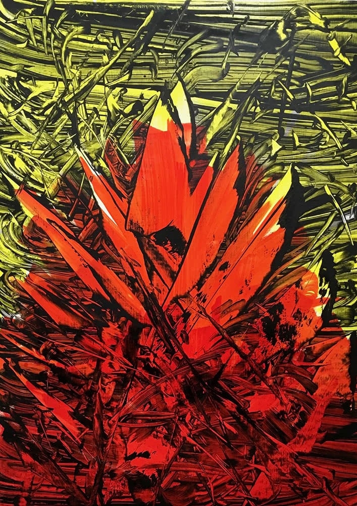 Artwork by Judy Millar, Egypt, Made of Oil & acrylic on canvas