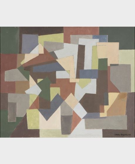 Natura Morta II by Ernst Mether-Borgström, 1958