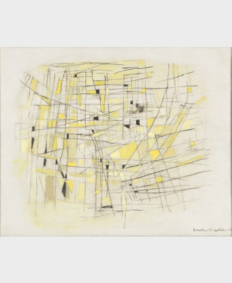 Artwork by Ernst Mether-Borgström, After Pianoconcert, Made of oil