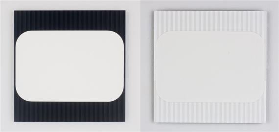 Daniel Aksten | 2 works: Vessel (Black)and Vessel (White), 2010 | MutualArt