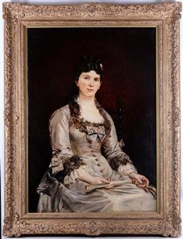 Portrait de Madame de Rothschild - Camille-Carlier Vignal