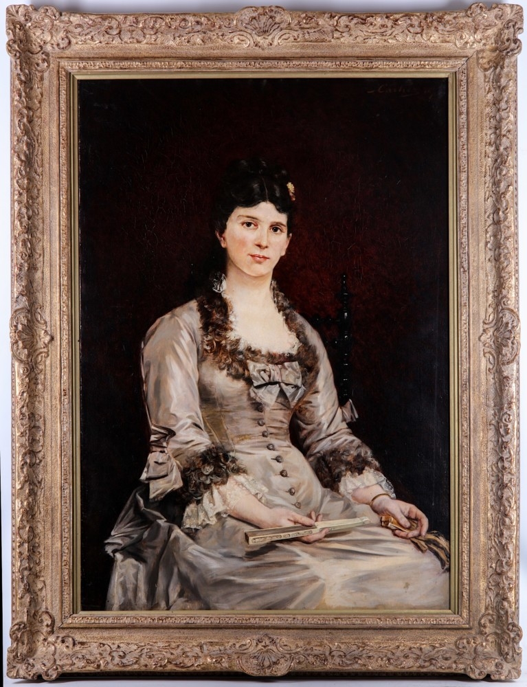 CamilleCarlier Vignal Portrait de Madame de Rothschild MutualArt