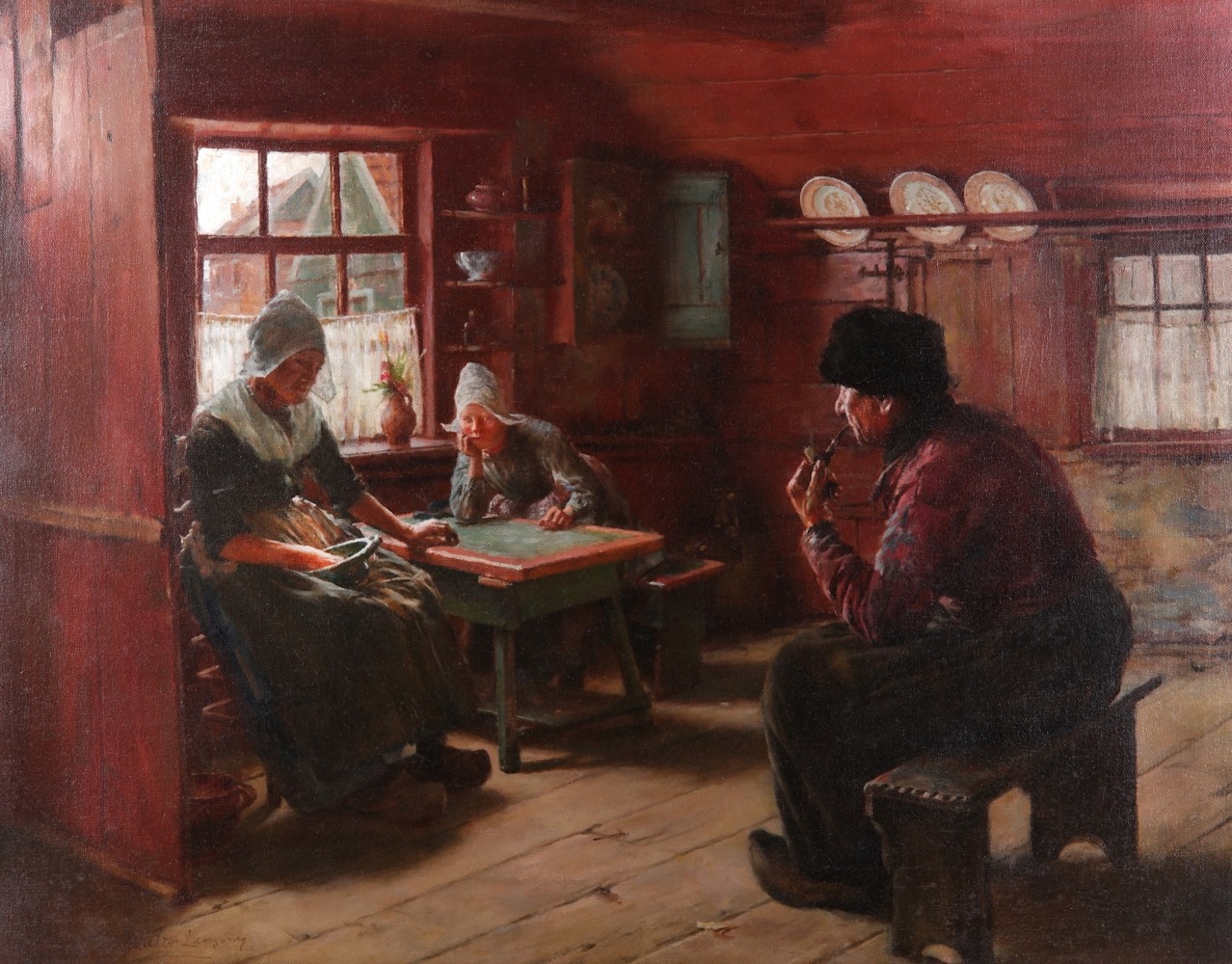 walter-langley-cornish-fisherfolk-mutualart