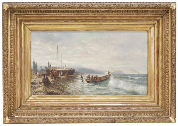 Costa de Crimea by Lev Felixovich Lagorio, 1873