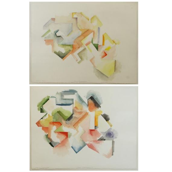 2 Works: Dawn and Nightwatch by Stuart Shedletsky, 1981