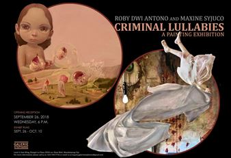 Roby Dwi Antono & Maxine Syjuco: Criminal Lullabies - Galerie Stephanie
