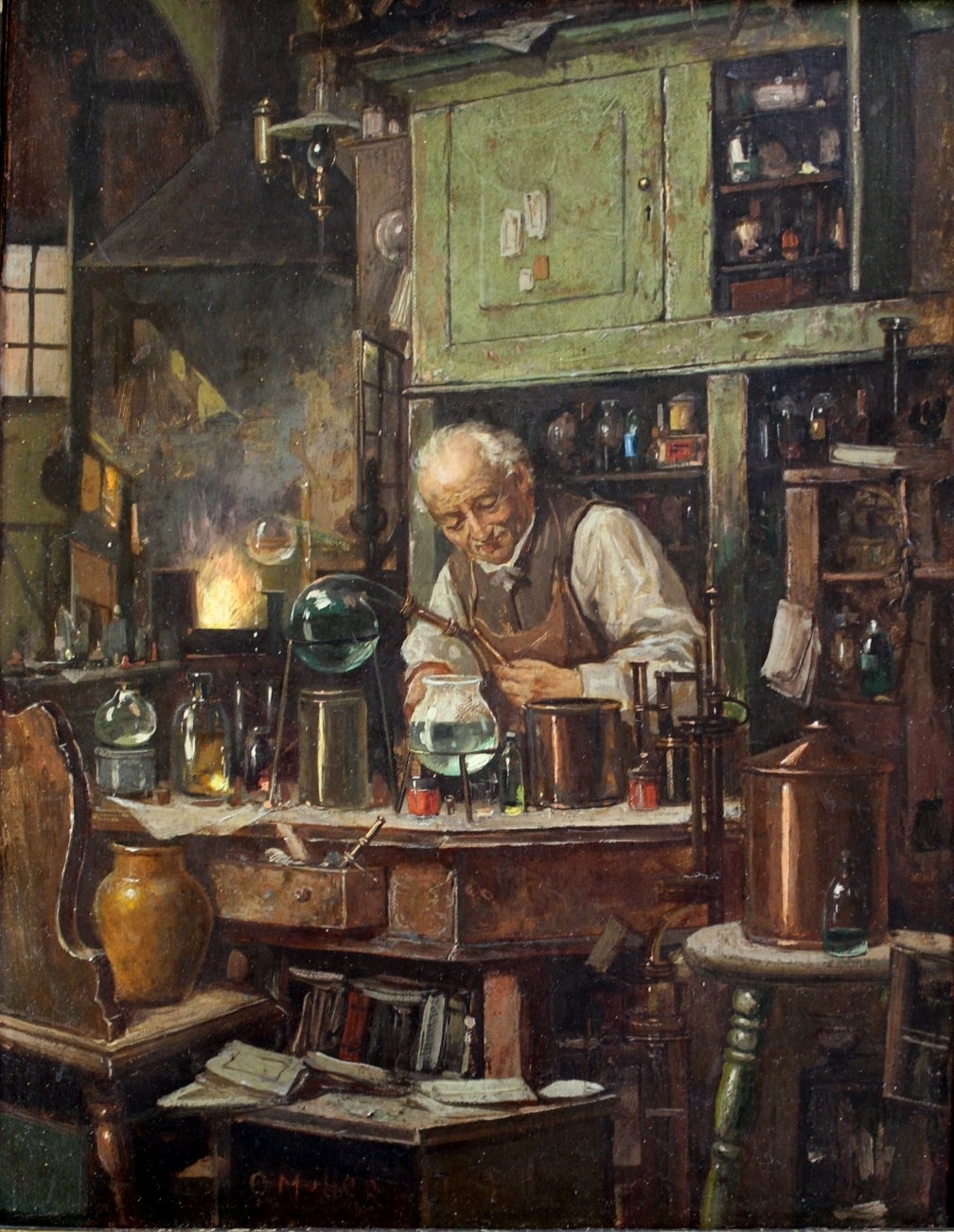 Charles Muller | THE CHEMIST | MutualArt