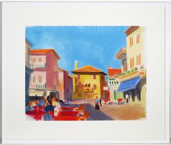 Straßenmotiv in Caorle - Walter Honeder