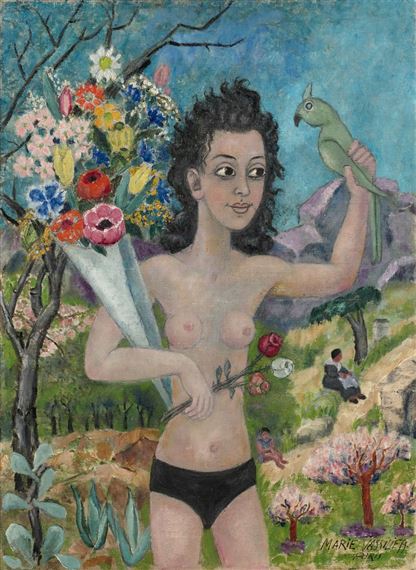 Mademoiselle Côte d'Azur by Marie Vassilieff