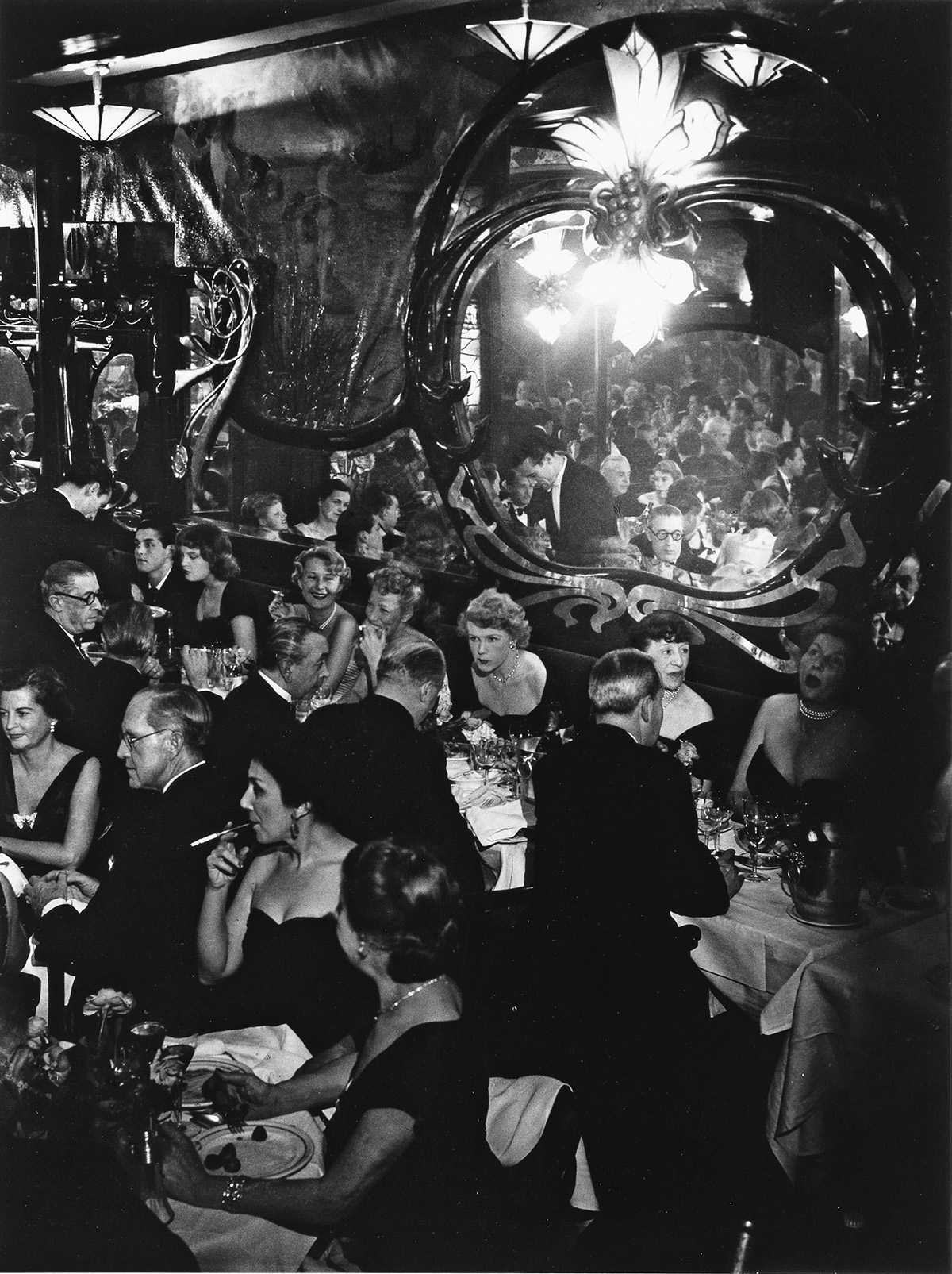 Soirée de gala chez Maxim's, Paris by Brassaï, 1949