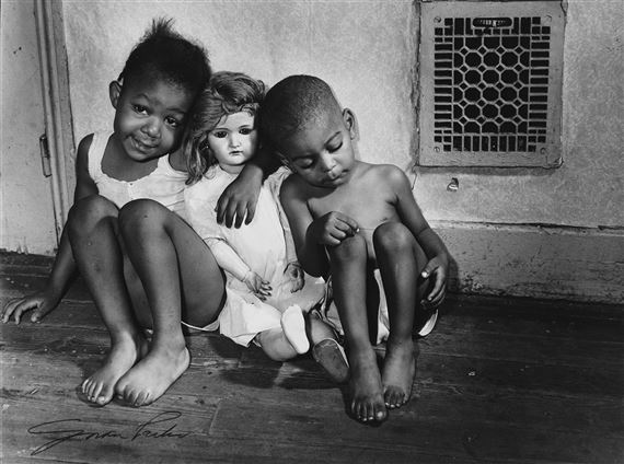 Children with Doll by Gordon Parks, 1942