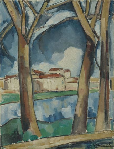 Paysage by Maurice de Vlaminck, circa 1911-1912