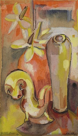 Stilleben by Hannah Höch, 1914