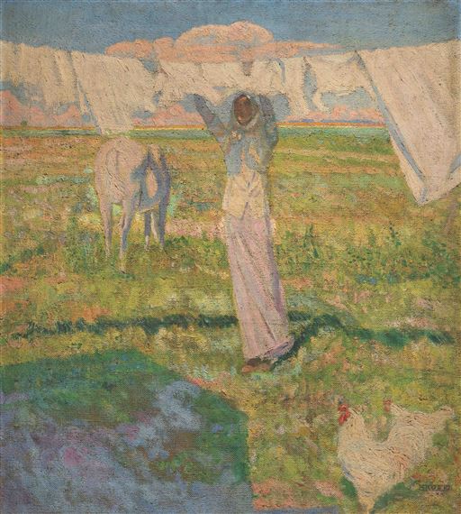 Lavandera by Manuel Rose, 1920