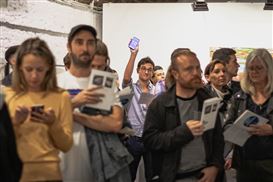 Young Pop-up the Auction Collective Claims Bidding on Art Is as Easy as Buying a Book on Amazon