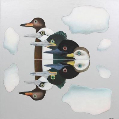 “Icelandic Birds - Mirage XIII” by Helgi Thorgils Fridjónsson, 2007