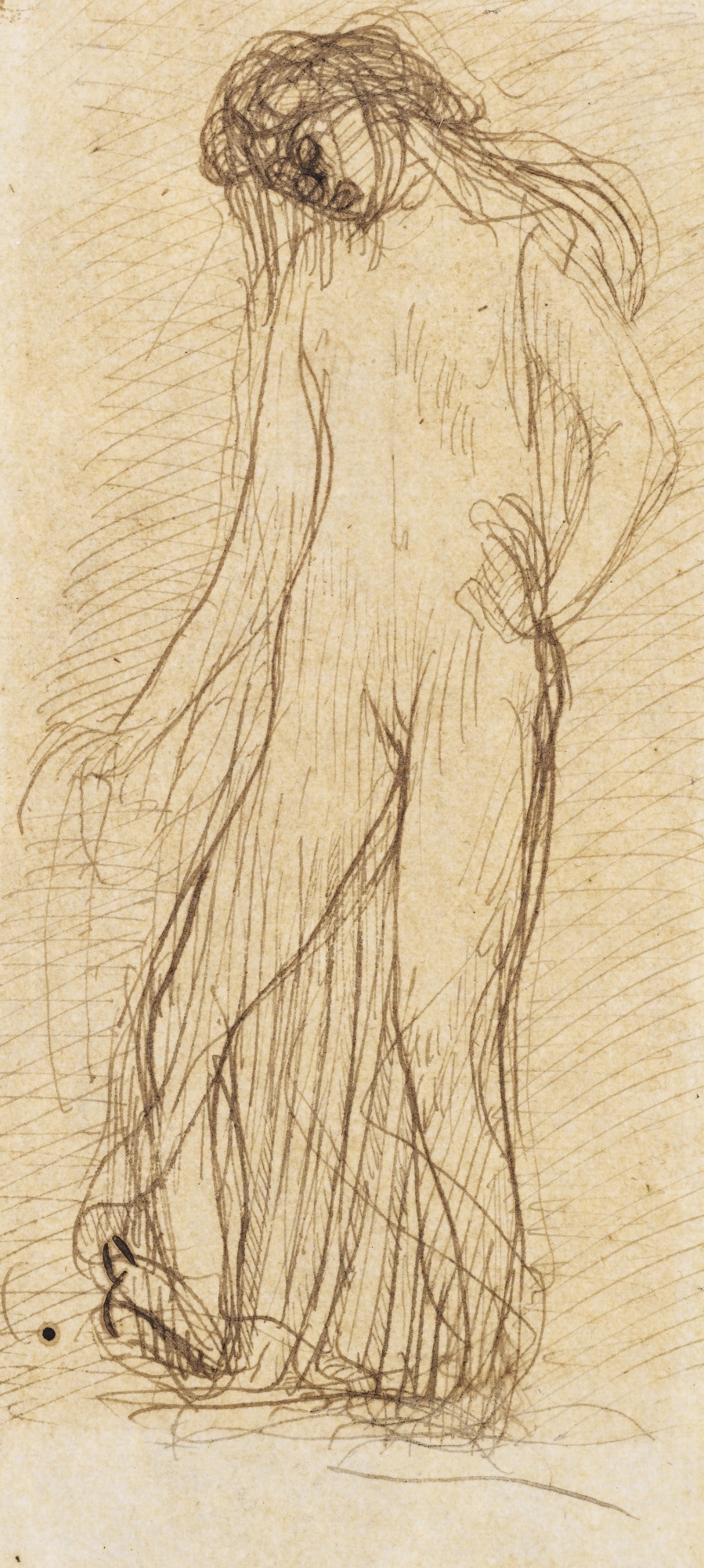 Auguste Rodin | DANSEUSE JAVANAISE DE PROFIL (Circa 1896) | MutualArt