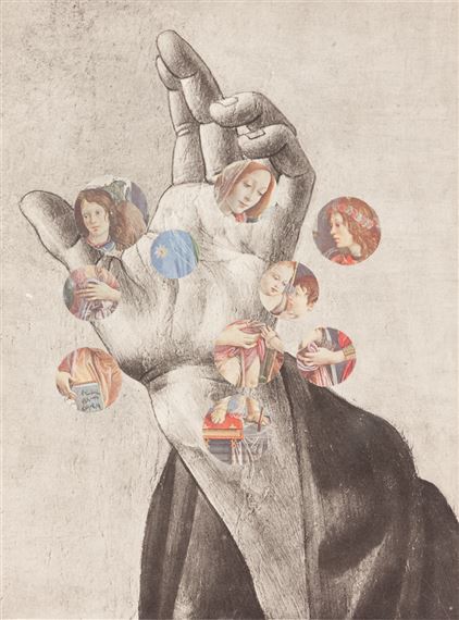 Ruka by Jiří Kolář, 1964