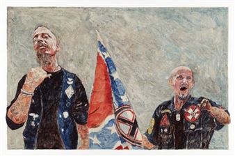 White Man Who Painted Portraits of White Supremacists Feels Victimized, According to a Local Dj of Color