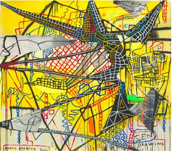 Uten tittel (Zen drawing) - Bertil Greging