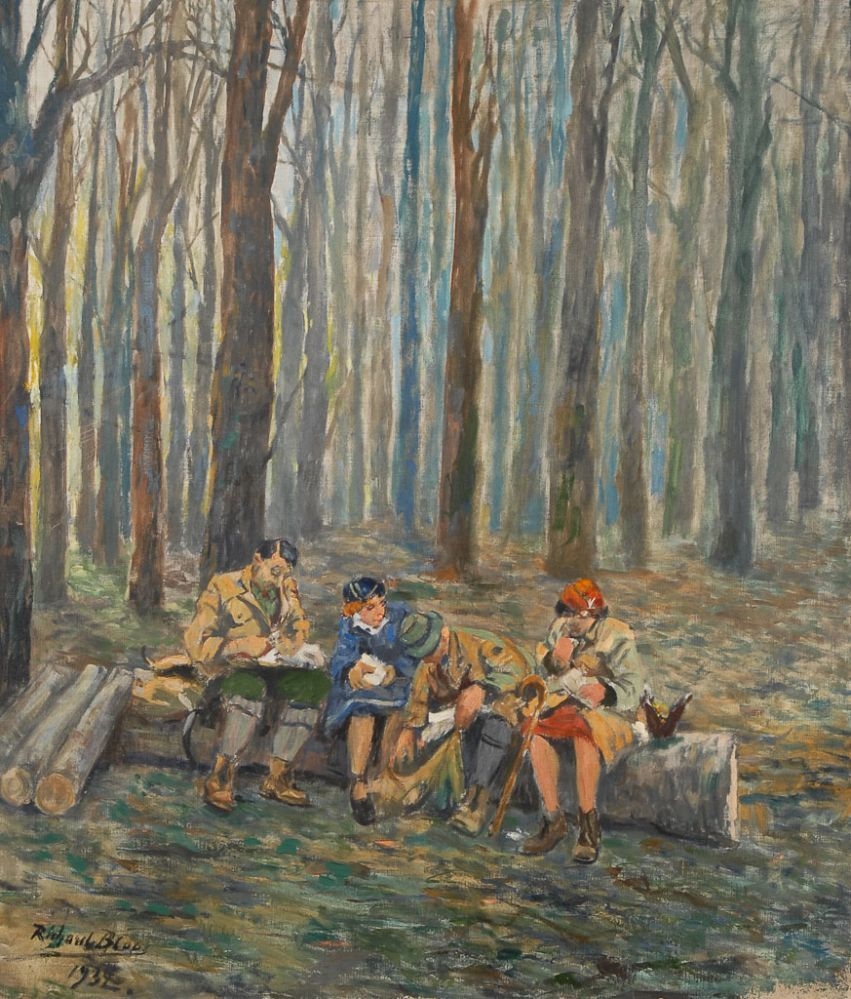 Richard Bloos | Clochard (1930) | MutualArt