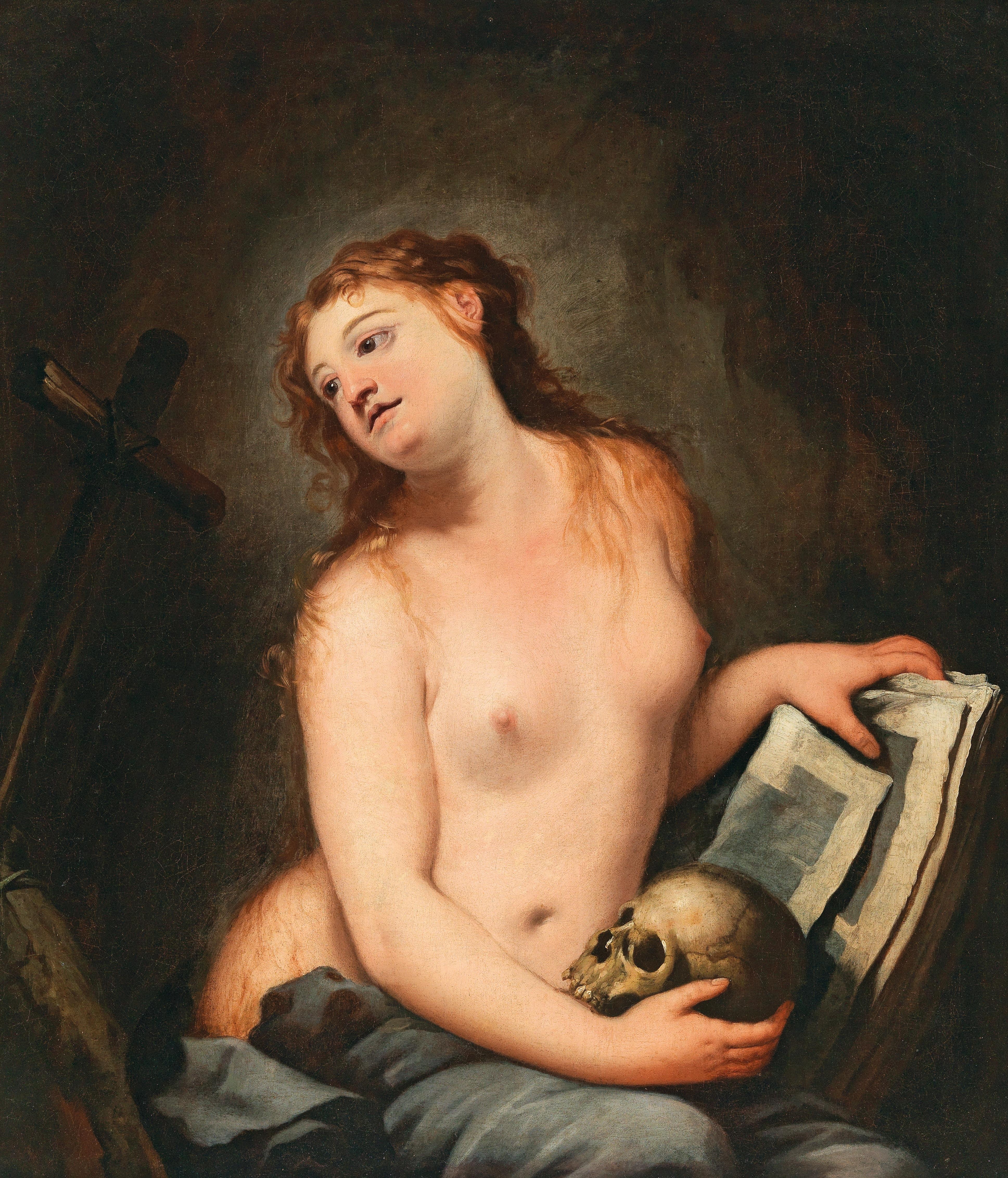 The penitent Magdalene by Antonio Zanchi
