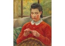 Lady by Shintaro Yamashita, 1946