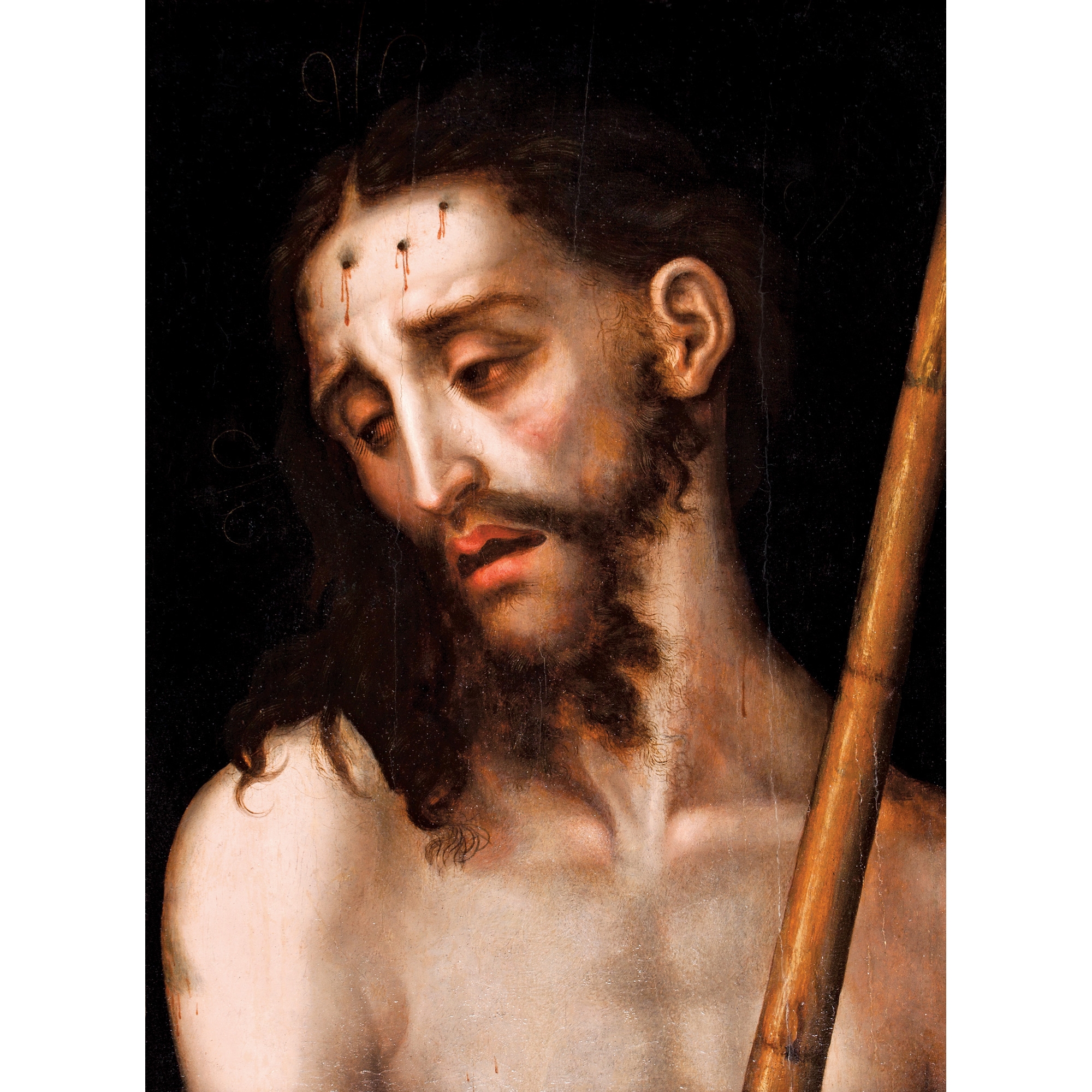 Artwork by Luis de Morales, ECCE HOMO, Made of Oil on panel