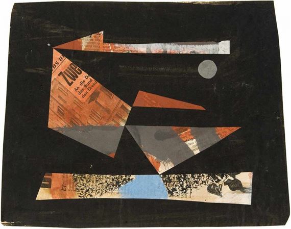 No Title by Hermann Glöckner, 1957