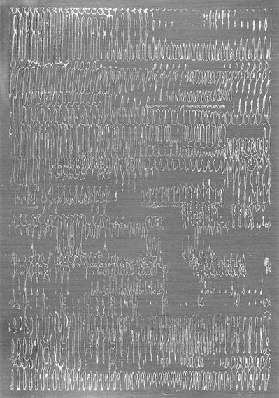 Silbervibration. by Heinz Mack, 1967