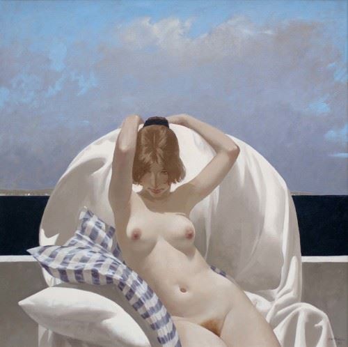 Nu à la terrasse II by Neil Rodger, 1999