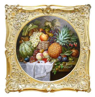 Martwa natura z ananasem - G. Hedley