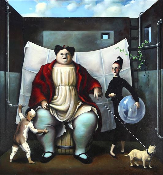 Sideshow II by Francesca Sundsten, 1987