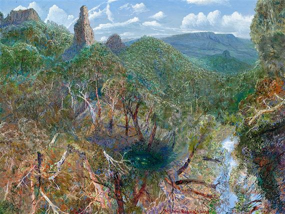Sunlit Bushland Nimbin by William Robinson, 2003