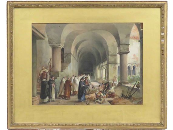 REPAIRING THE MONASTERY, by Louis Hughe