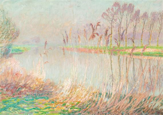 The banks of the river Lys