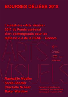 Bourses déliées 2018 - Act-Art, Halle Nord