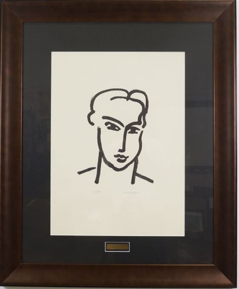 HENRI MATISSE Grande tête de Katia アート HENRI MATISSE Grande tête de Katia アート - メルカリ