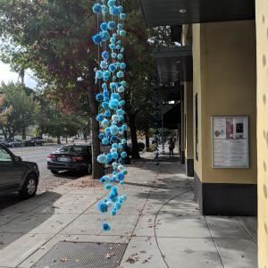 Streetcolor: Infinite blue - Sonoma Valley Musum of Art