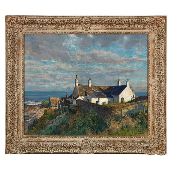 THE WHITE COTTAGE, USAN by James McIntosh Patrick‏