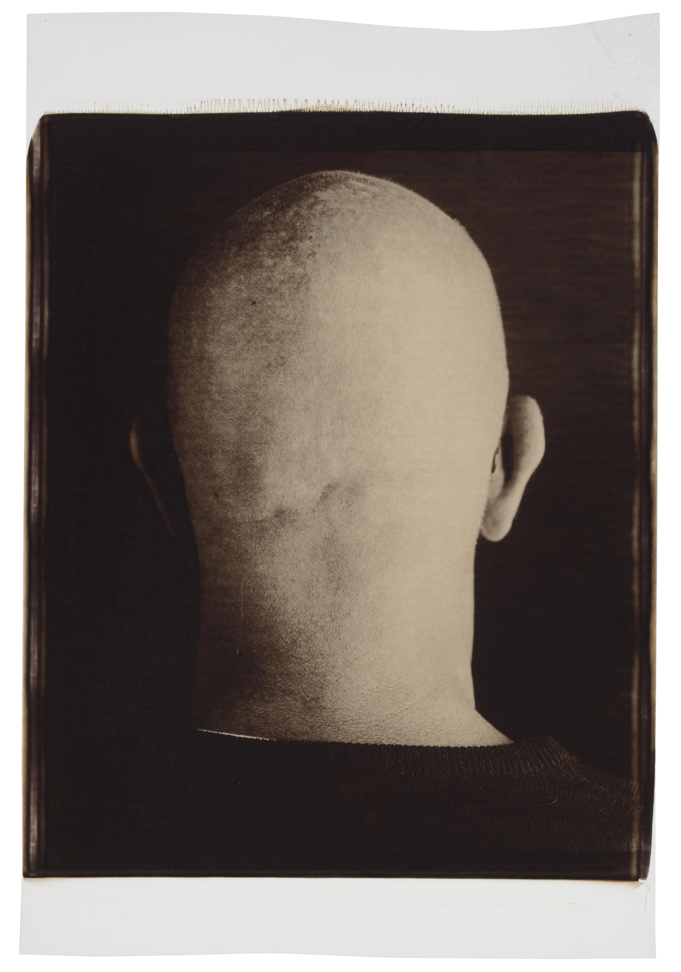 Artwork by Lyle Ashton Harris, Untitled (Back #2 Chuck), Made of Polaroid print