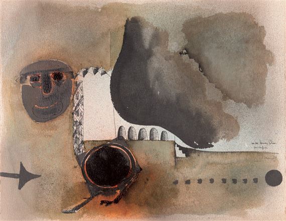 Un des derniers polonais qui s'enfuie by Just Mikailoff, circa 1960