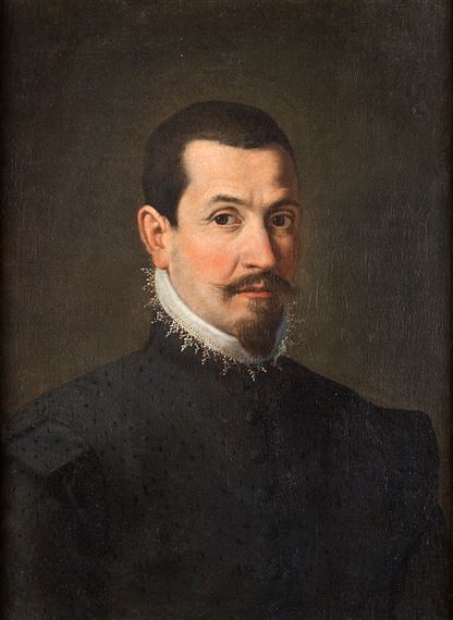 Lombard School, 17th Century | Portrait of a Gentleman with Short Hair,  Upturned Moustache and Thin Goatee (17th Century) | MutualArt