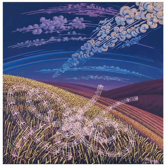 Trigal en movimiento - Guillermo Monroy