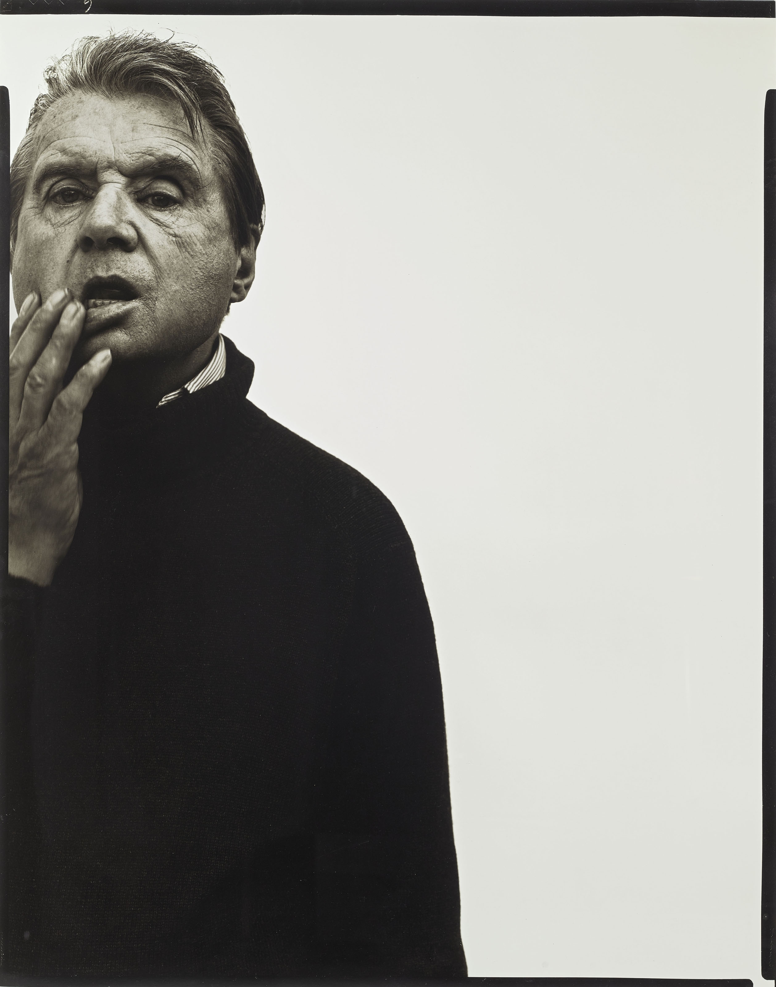 Francis Bacon, Paris by Richard Avedon, 1979
