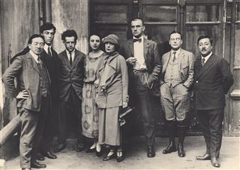 Russische Avantgarde in Moskau. Tamiji Najito, Boris Pasternak, Sergei Eisenstein, Olga Tretjakova, Lili Brik, Vladimir Mayakovsky und Nikolai Voznesensky - Anatoli Semenka