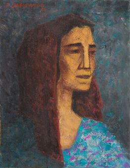 Poitrait of the woman - Tadeusz Ryszard Gasiewicz